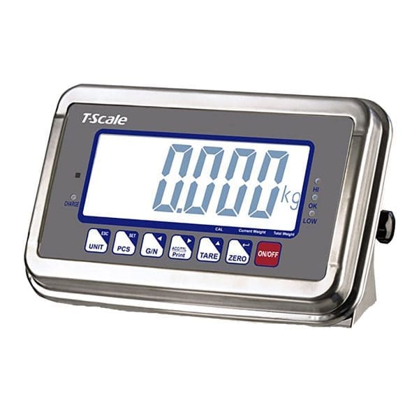 BWS Electronic Stainless Steel LCD Weighing Indicator