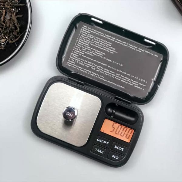 Mini Digital Jewelry Scale,High Precision Pocket Grams Weigh Reloading  Scale 300g/0.01g with LCD Blacklight for General Laboratory, Commercial,  and