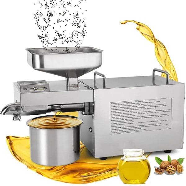 Automatic Oil Press Extractor Stainless Steel