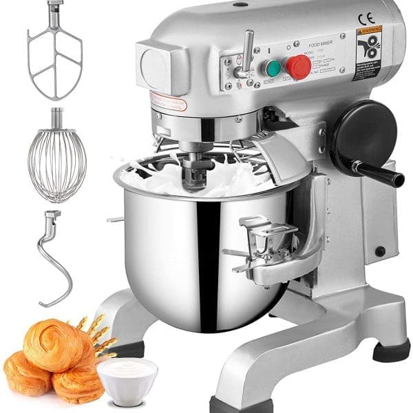 30L Commercial Food Mixer with Stainless Steel Bowl