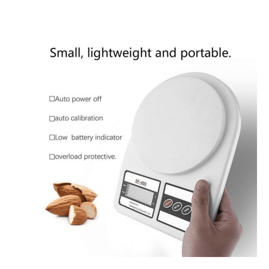 Electronic Digital Kitchen Scale SF-400 (10KGS)