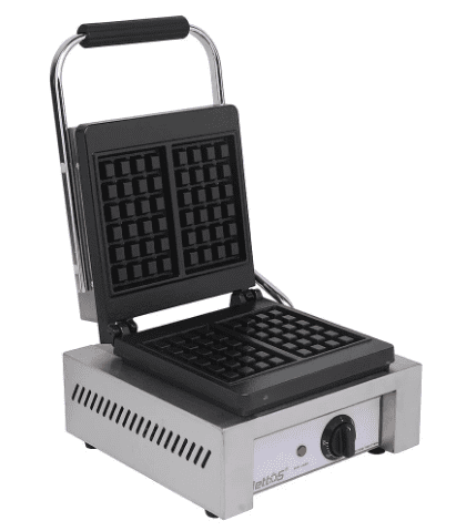 Waffle Maker Double Waffle Cone Twin Square Pattern