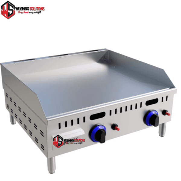 Burner Gas Griddle Counter Top 610mm Wide