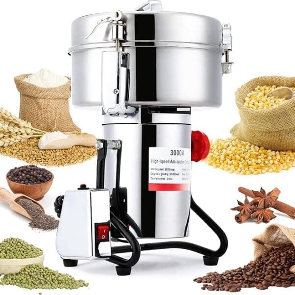 Electric Grain Mill Grinder 3000g