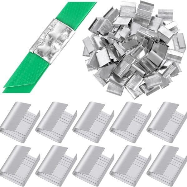 200PCS (15mm) Metal Clips
